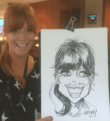 Event cartoonists caricatures at events