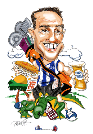 Birthday gifts caricatures by caricature cartoonist David Green