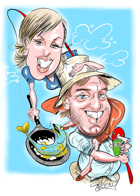 Caricature Pictures by cartoonist David Green