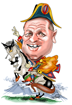 Sporting caricatures by caricature cartoonist David Green