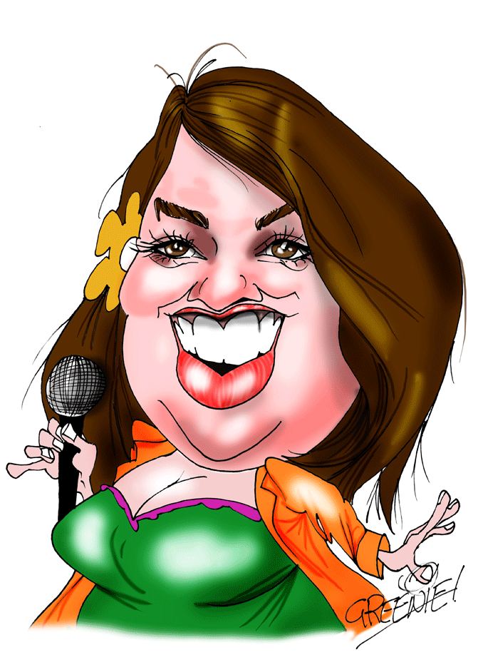 Mama Cass celebrity birthdat of the week by cartoonist David Green