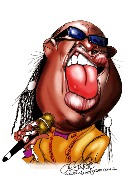 celebrity caricature birthday by caricature artist David Green