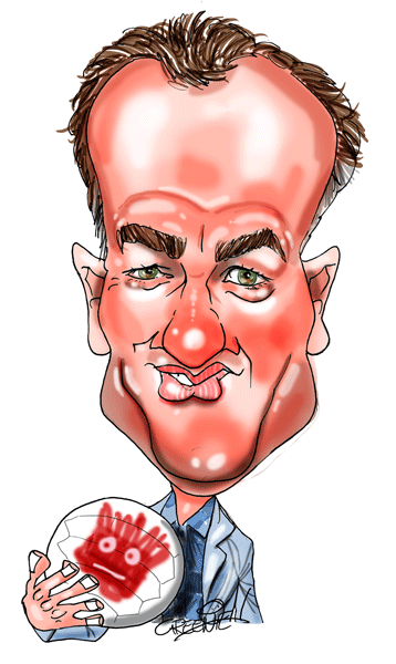 celebrity birthday caricature Tom Hanks