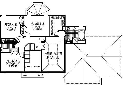 Ansicht und Grundriss Holzständerhaus mit Flächenangabe, Beaver Homes