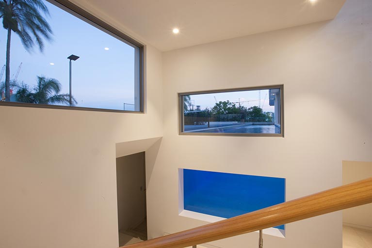 staircase window to pool bowen hills