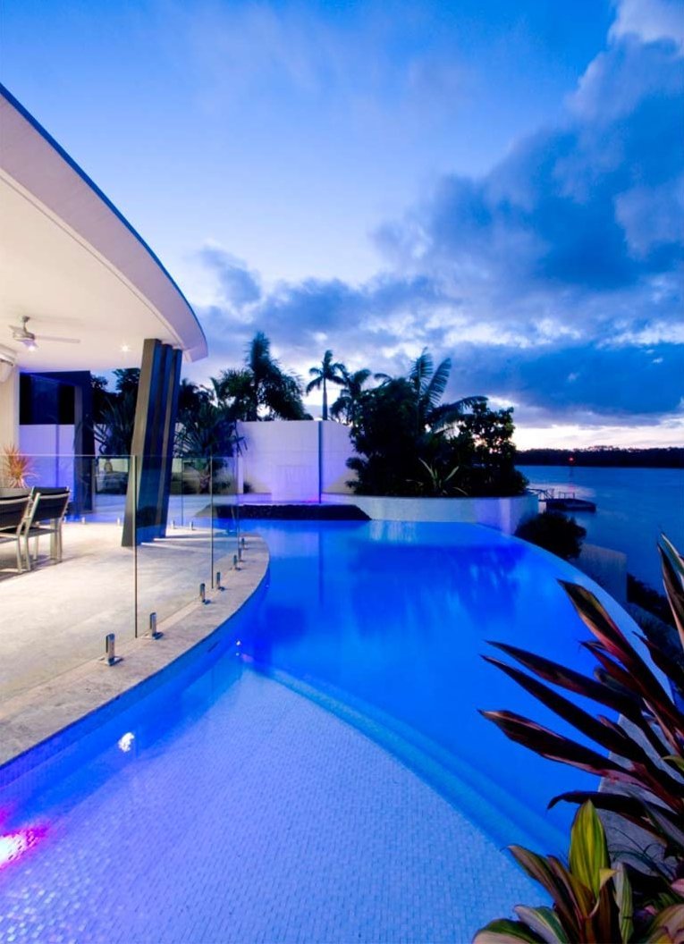Pool done by our designer pool builders in Brisbane