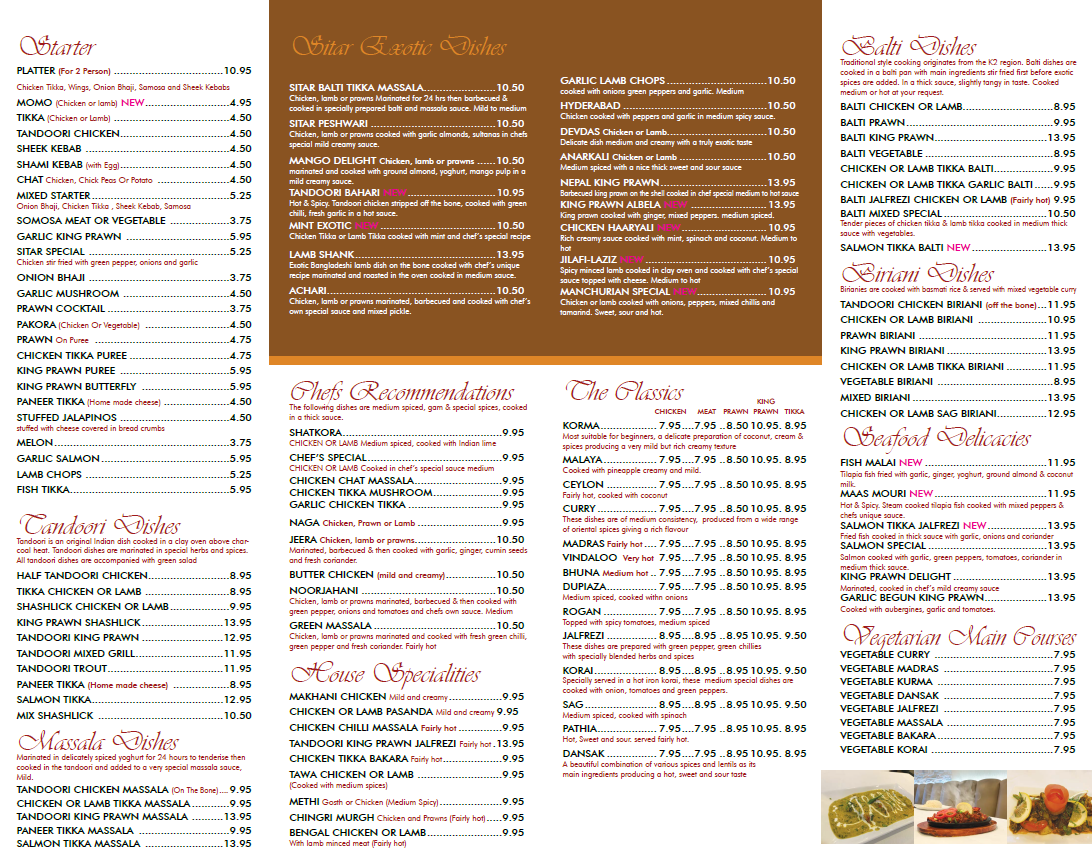 Buffets Hemel Hempstead Sitar