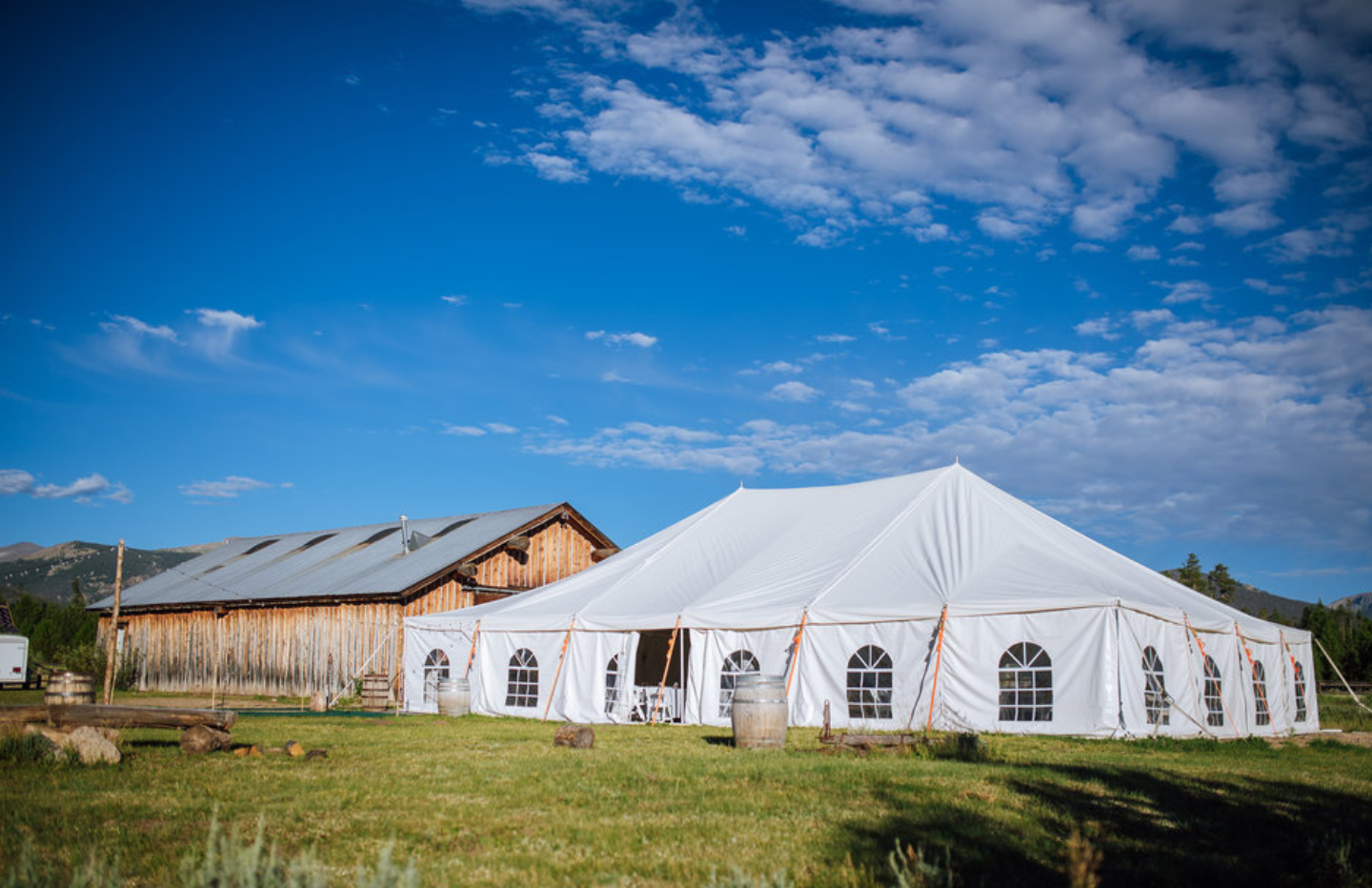 Barn Wedding Venues Colorado The Winding River Ranch