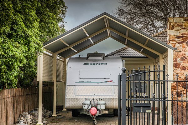 silver carport