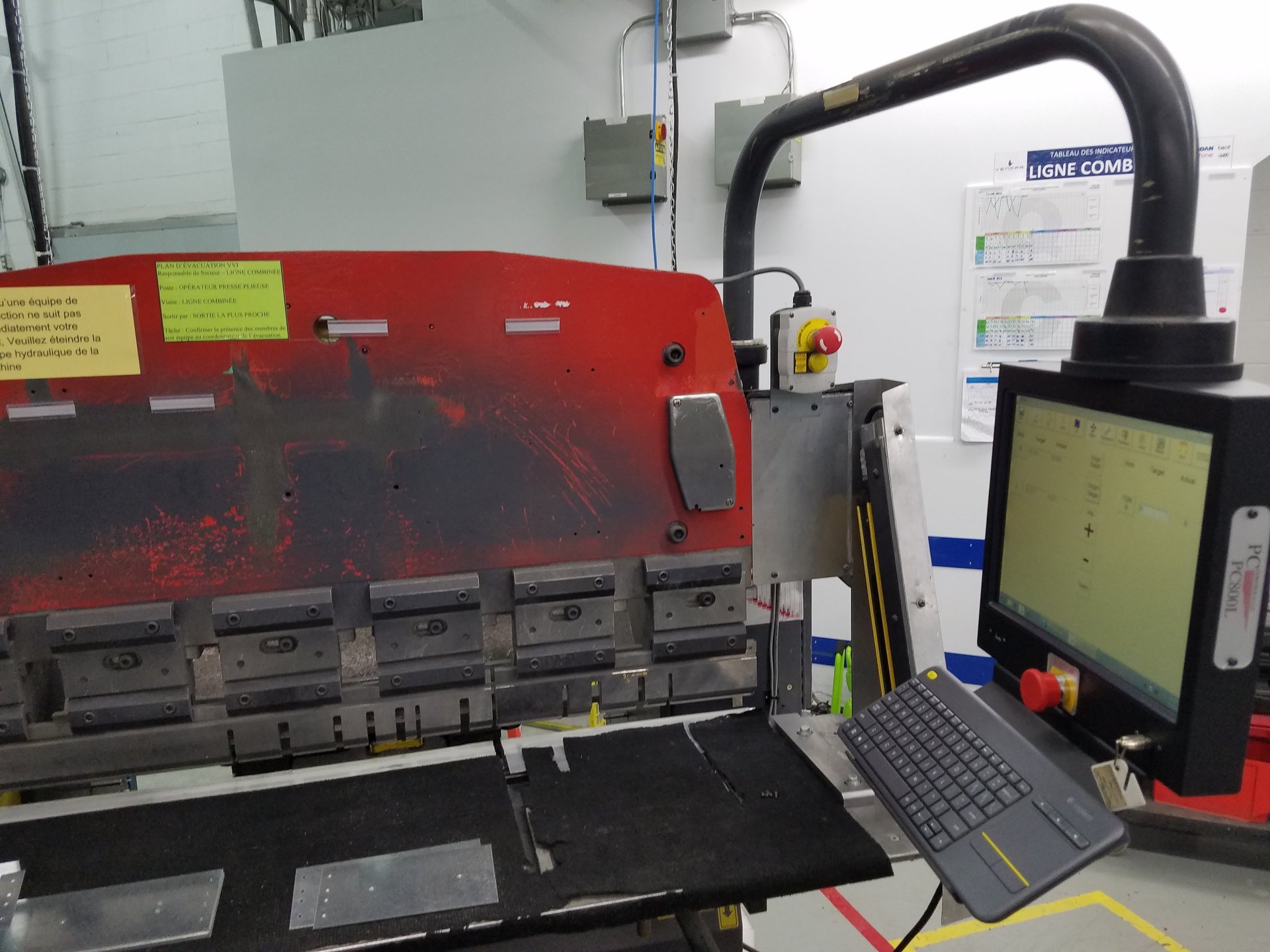 CNC Press Brake Control Upgrade PC Controls