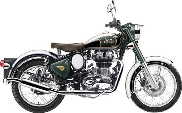 Royal Enfield Classic Chrome Green
