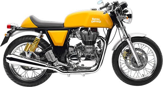 Royal Enfield Continental GT - Yellow