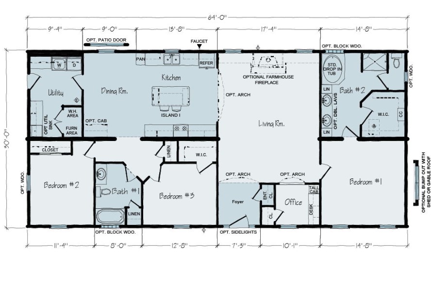 South Park Homes Reed City, MI Lot Models