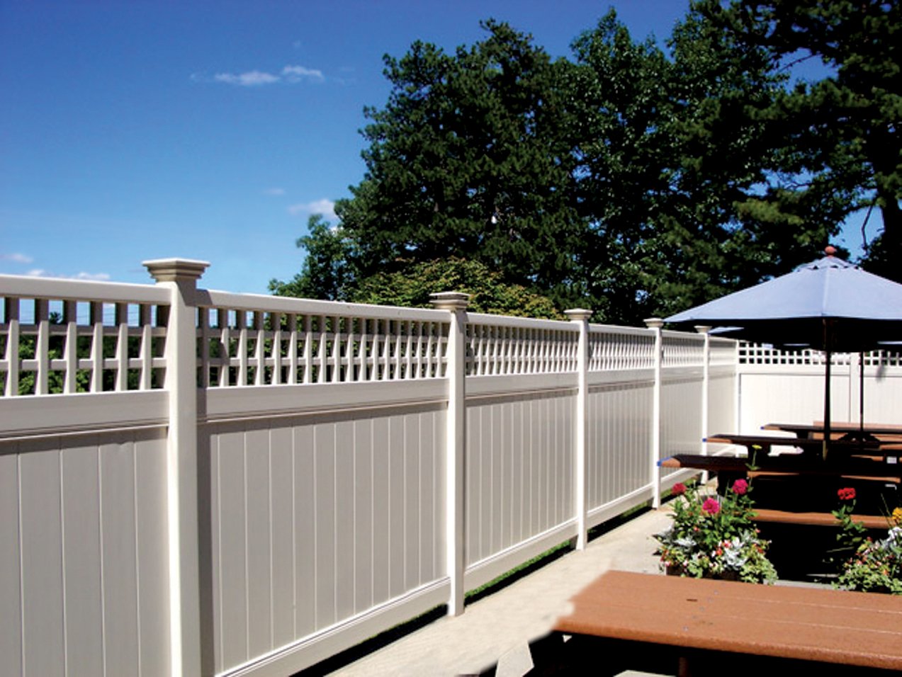Vinyl Privacy Fence Virtually Maintenance Free Fencing