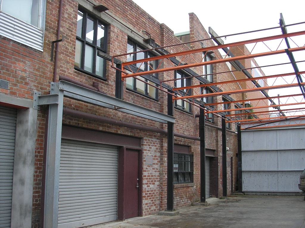 exterior view of a commercial building