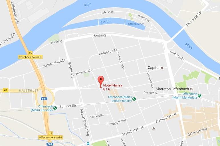 Hotel Hansa, Offenbach am Main