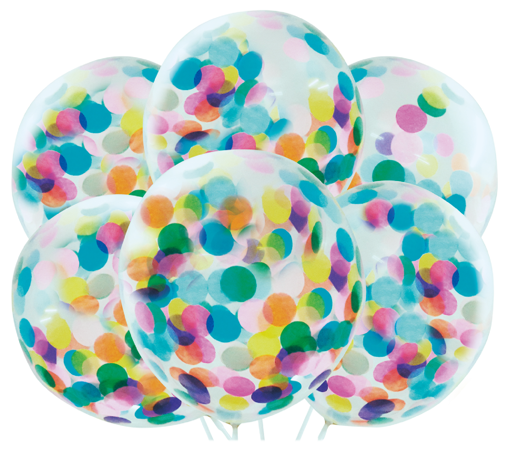 Confetti & Gender Reveal balloons