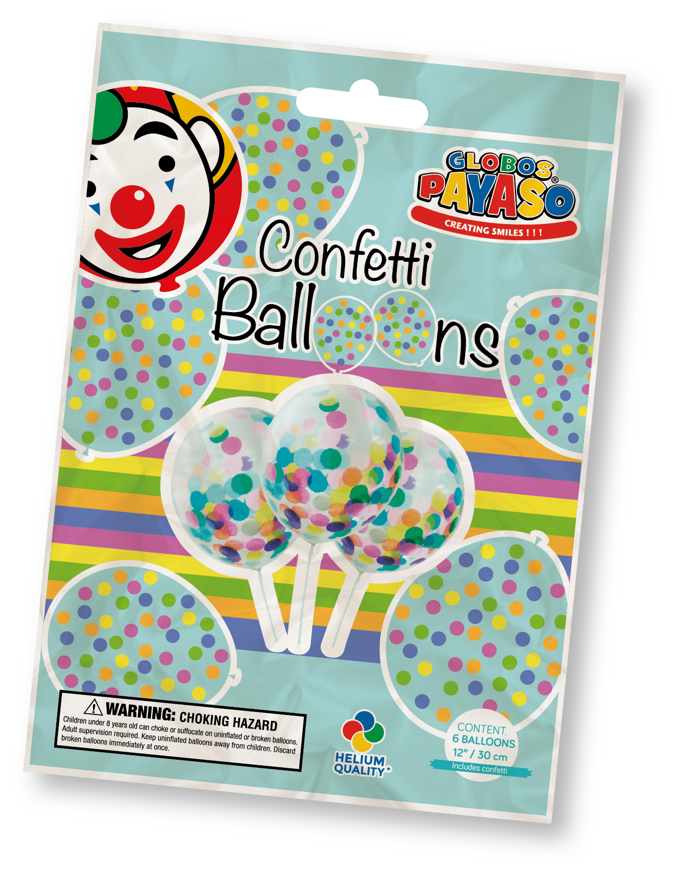 Confetti & Gender Reveal balloons