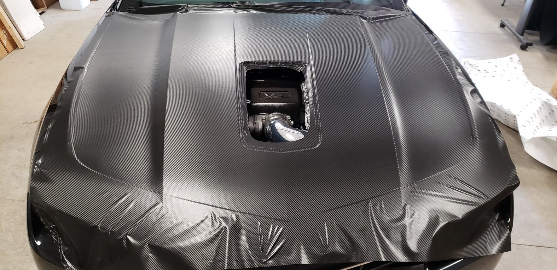 Hood & Accent Wraps example