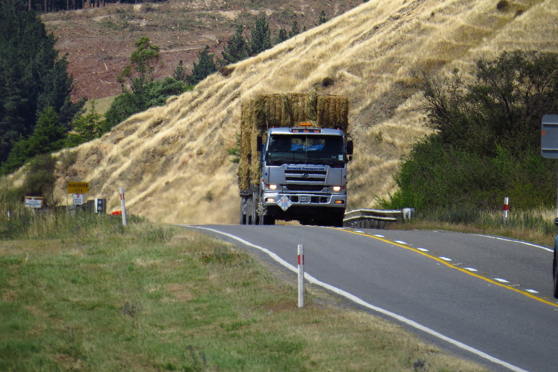 General Freight by Renwick Transport for the Nelson, Marlborough and Canterbury regions.
