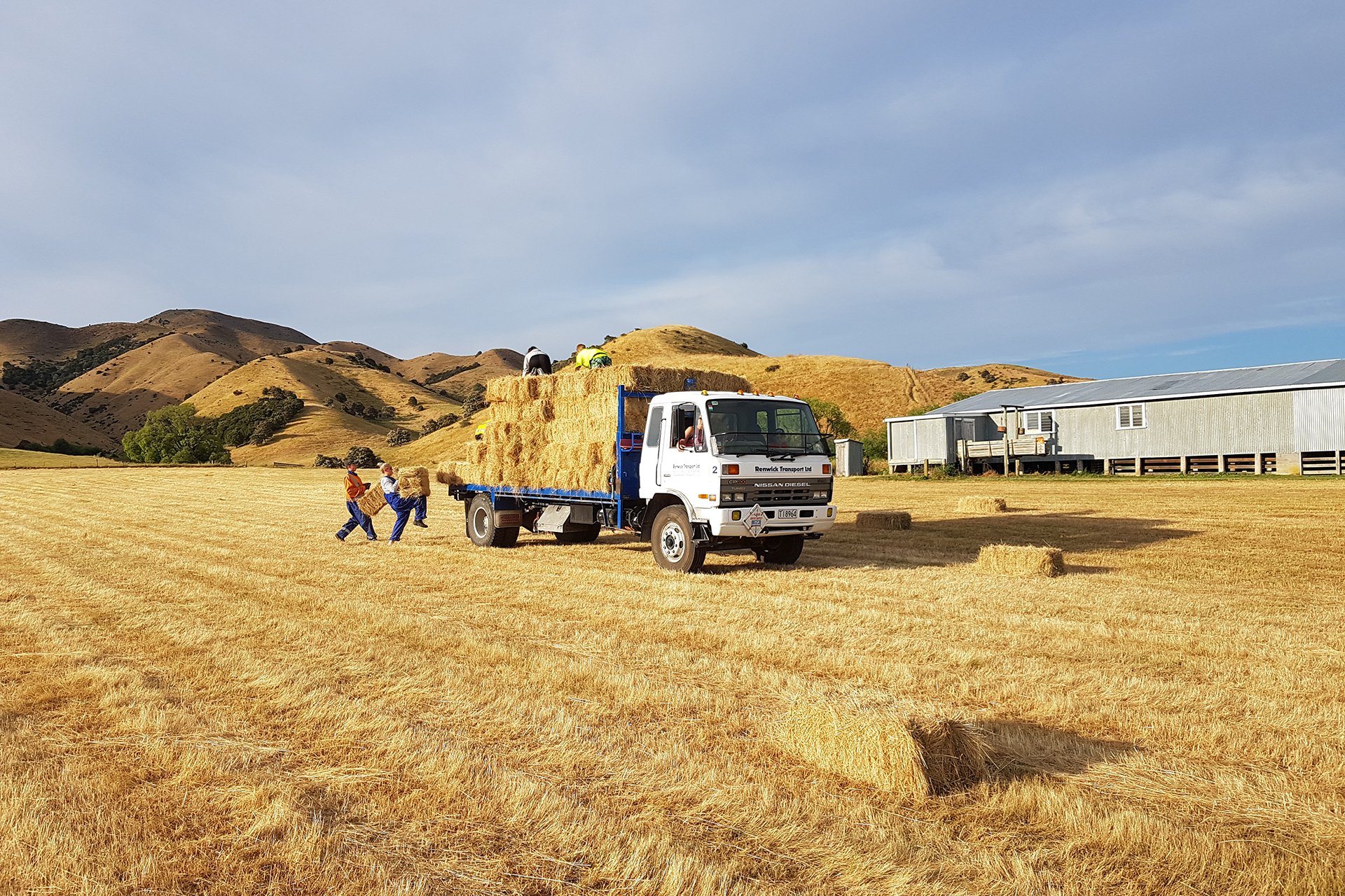 General Freight by Renwick Transport for the Nelson, Marlborough and Canterbury regions.