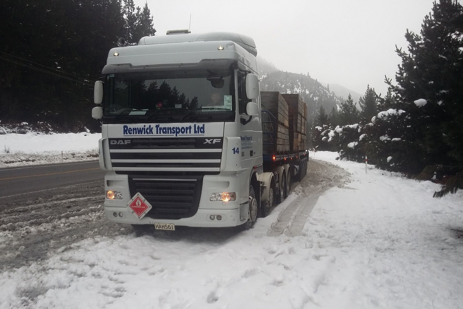 General Freight by Renwick Transport for the Nelson, Marlborough and Canterbury regions.