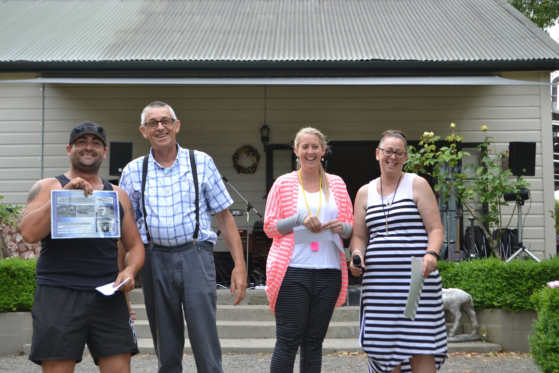 Renwick Transport staff awards