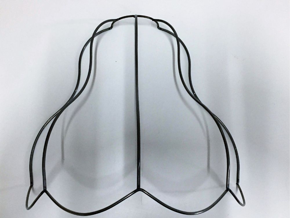 Keyhomestore-Ricambio paralume piatto in ceramica traforata per lampadario a sospensione