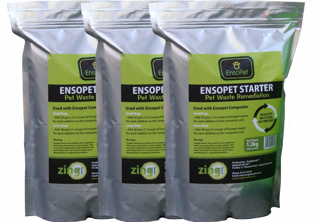 Zing Bokashi Power to the Earth Home Composting Products