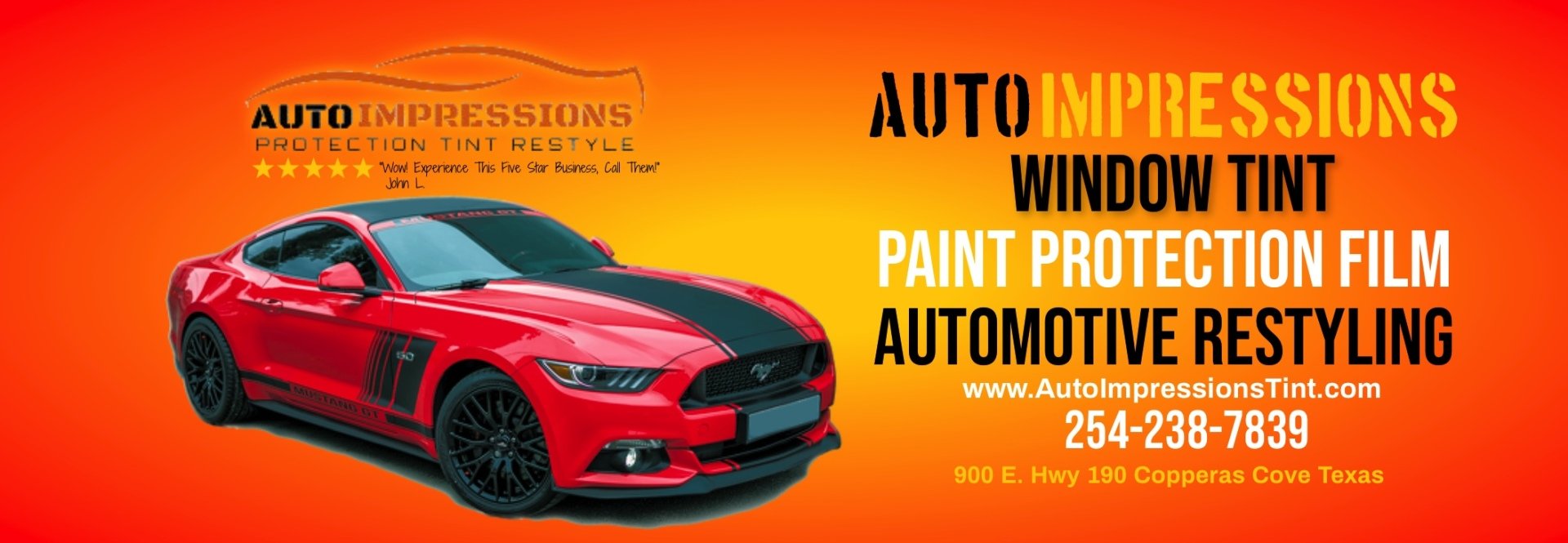 Home Auto Impressions Tint was Voted Central Texas Best Window Tint