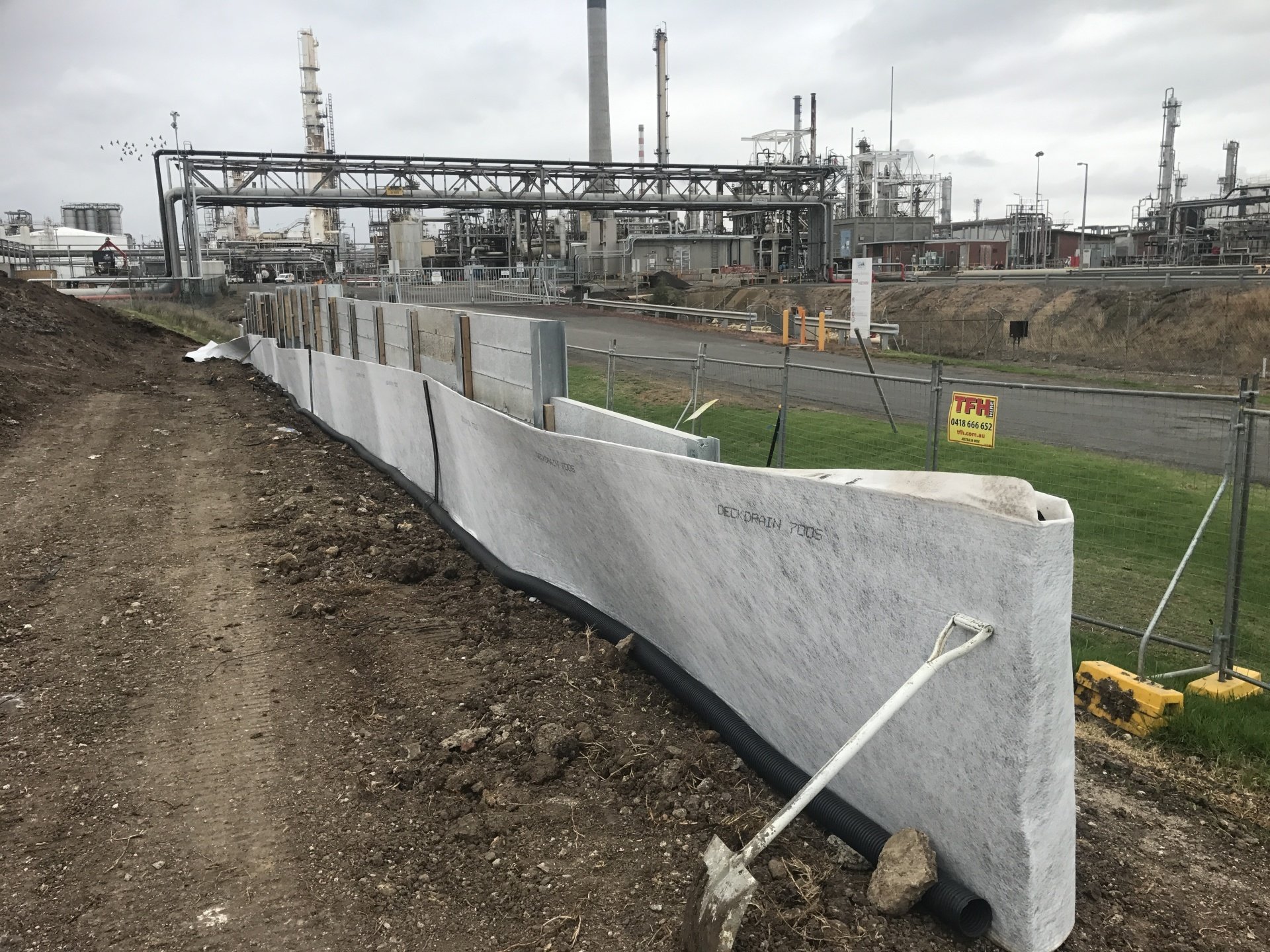 Retaining Wall Drainage