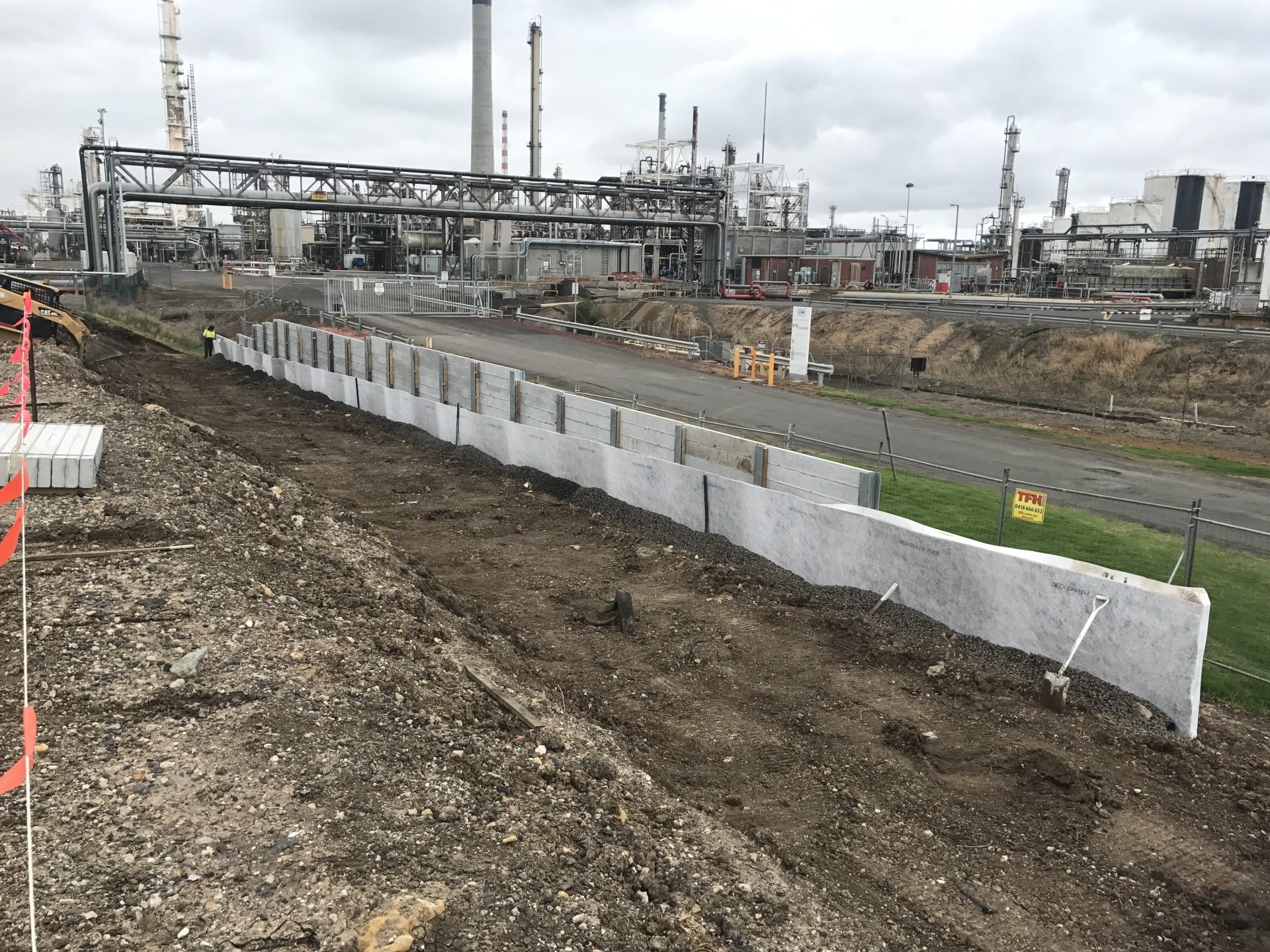 Retaining Wall Drainage Pipe