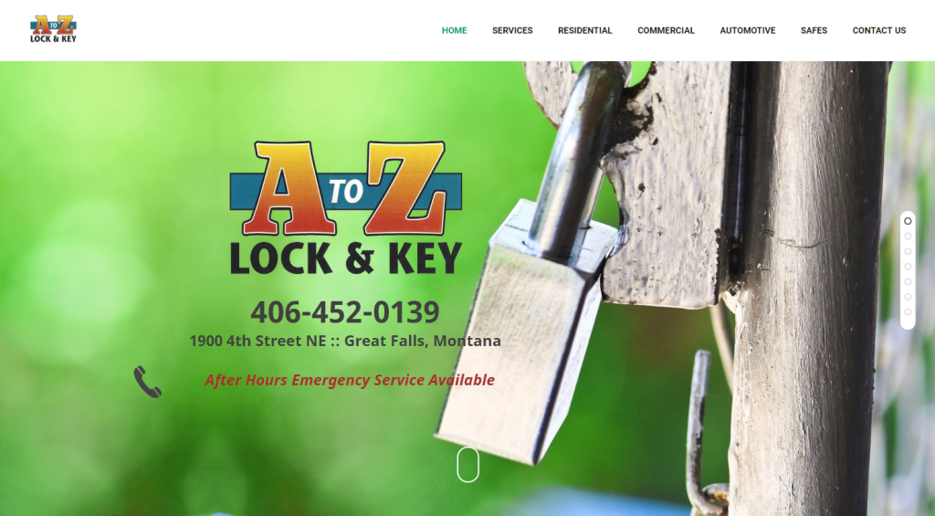 Responsive site Design Portfolio Great Falls, Montana