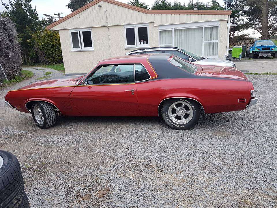 A red car - side view