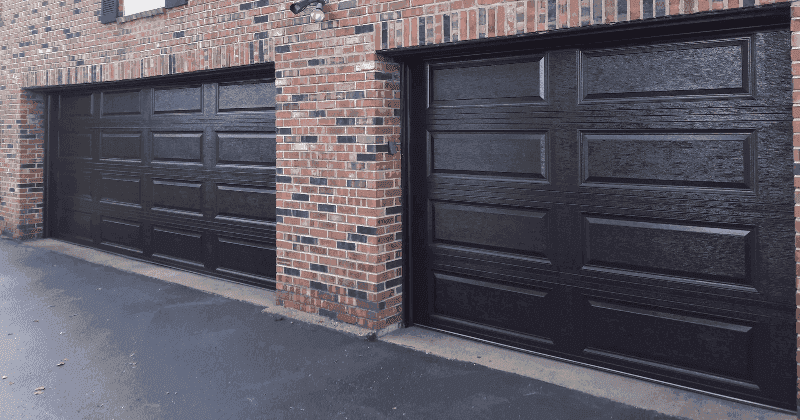 Brooks Doors Llc Garage Door Company St Louis Charles Mo Black Garage Door Install In St Louis Mo