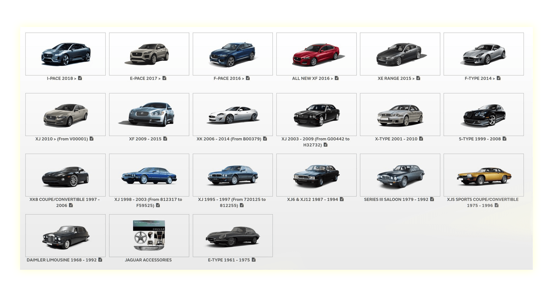 Jaguar & Land Land Rover parts Cotswold Automotive Parts