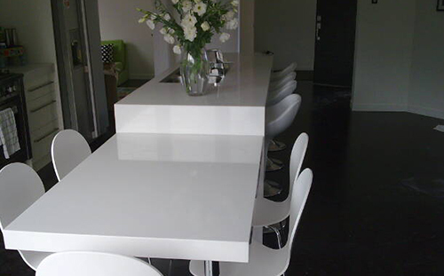 bespoke acrylic counter tops in Tauranga