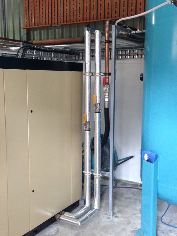 Compressed Air Pipe Work