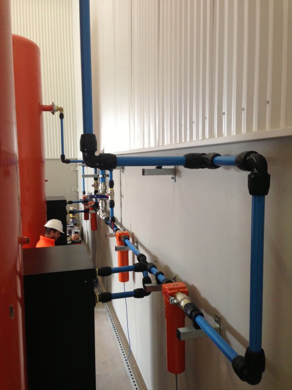 Compressed Air Pipe Work