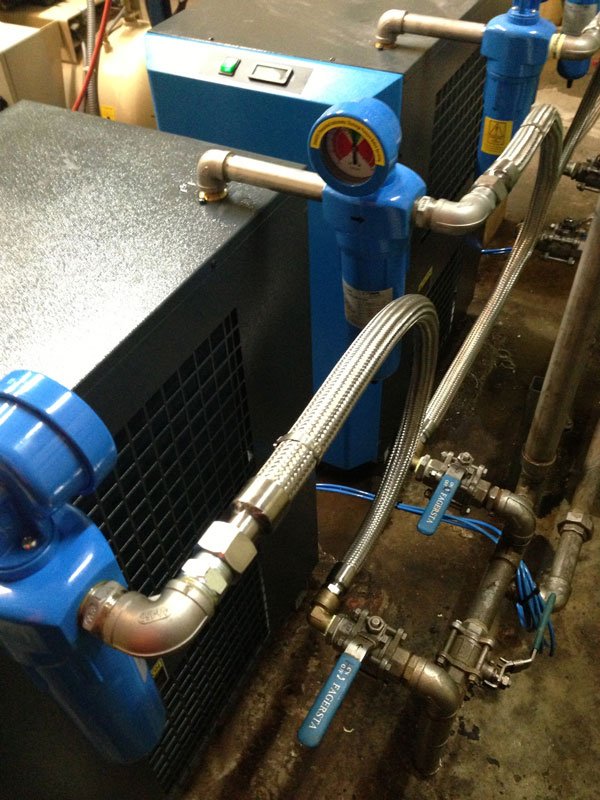 Compressed Air Pipe Work