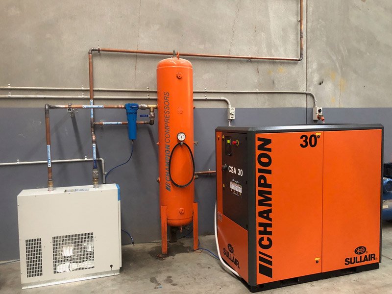 Compressed Air Pipe Work