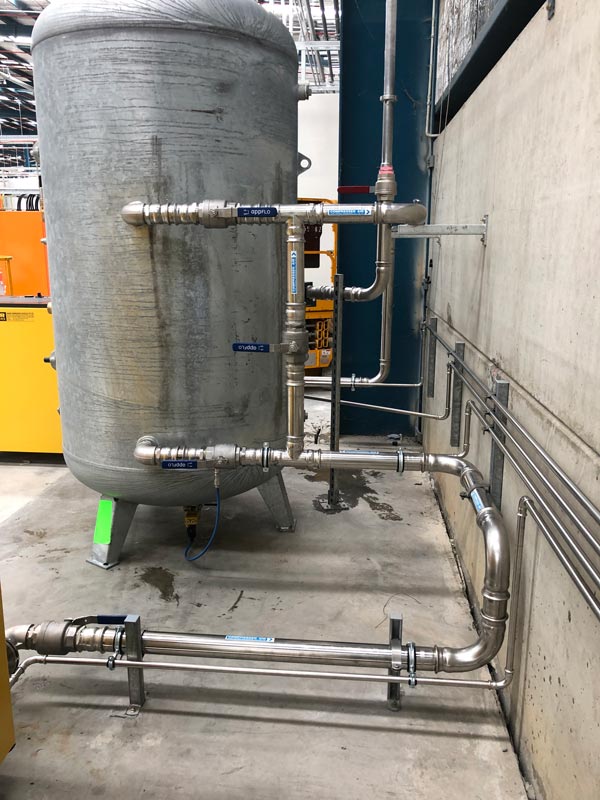 Compressed Air Pipe Work