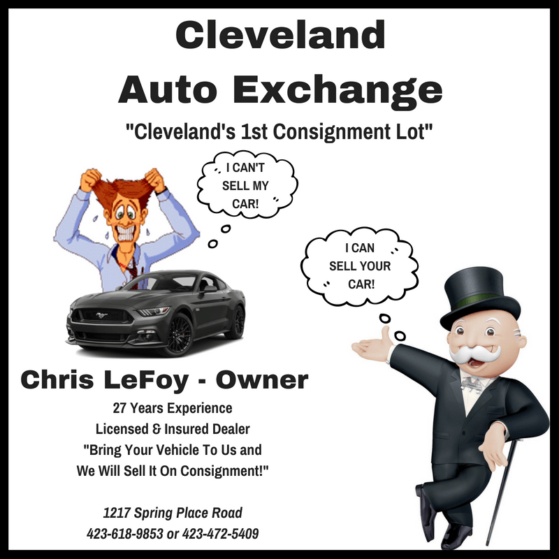 Vehicle Selling Services Cleveland, Tennessee
