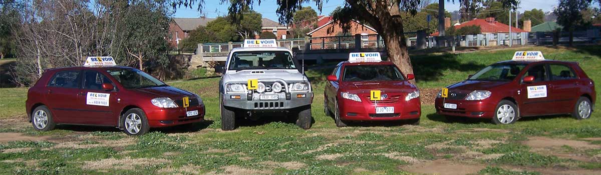 Belvoir Driving School Cars