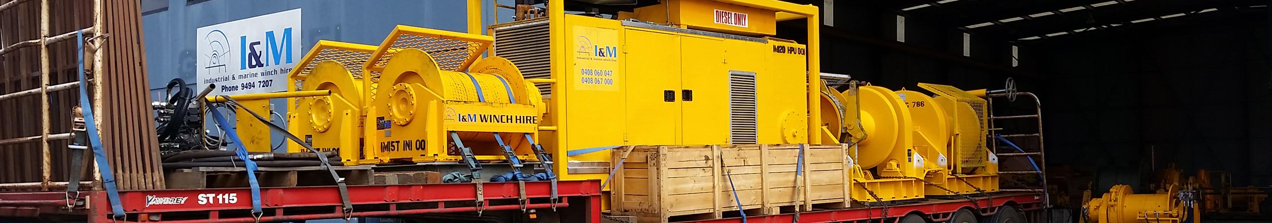 Winches and Power Units