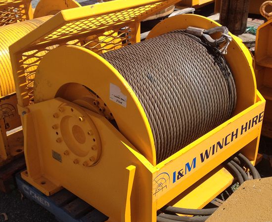 15 Tonne Hydraulic Winch IM-15INI-00X 15 Tonne Hydraulic Winch IM-15INI-00X