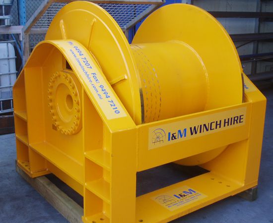 30 Tonne Hydraulic Winch IM-30T-001