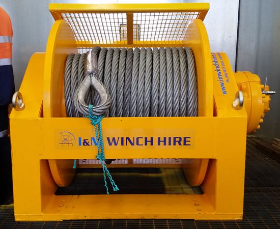 55 Tonne Hydraulic Winch IM-55T-001