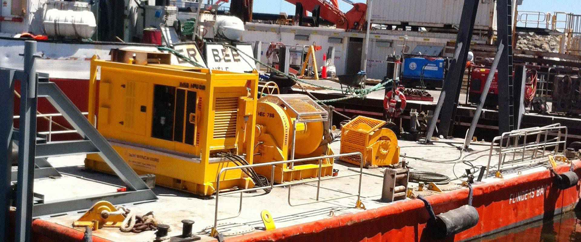 I&M Winch Hire Hydraulic & Marine Winches in Australia