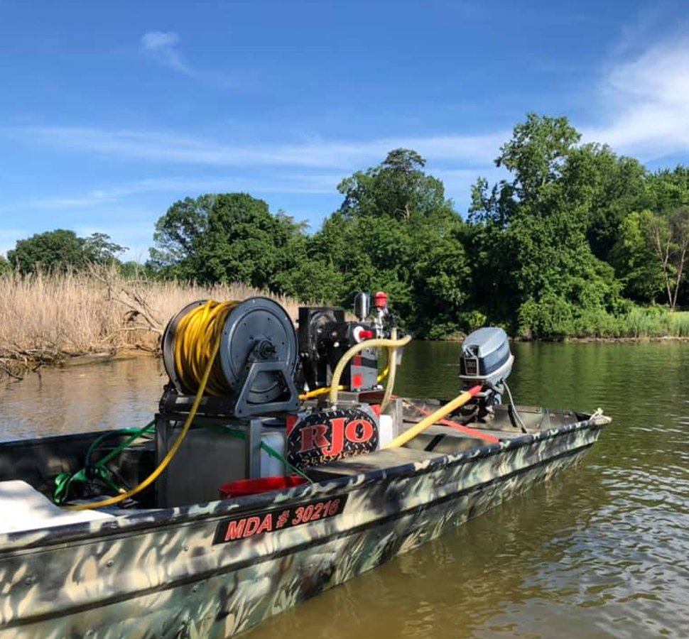 Aquatic Weed Control l Glen Burnie, MD l RJO Services LLC